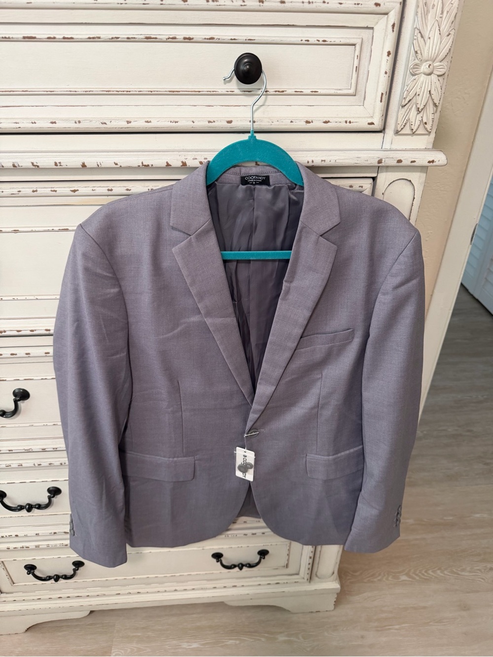 Men's Light Gray Single-Breasted Sport Coat by Goodfellow & Co.